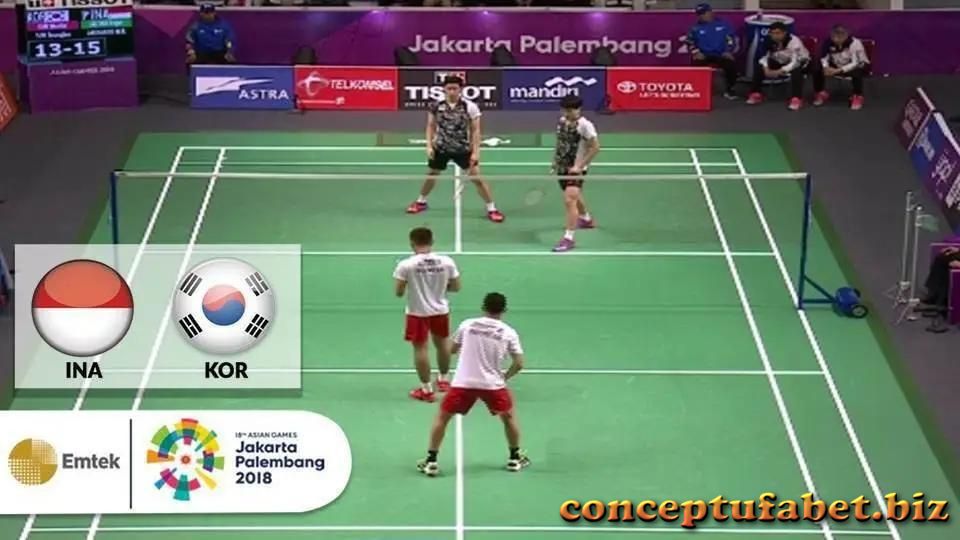 Tim Bulu Tangkis Putra Indonesia Digasak Korea Selatan