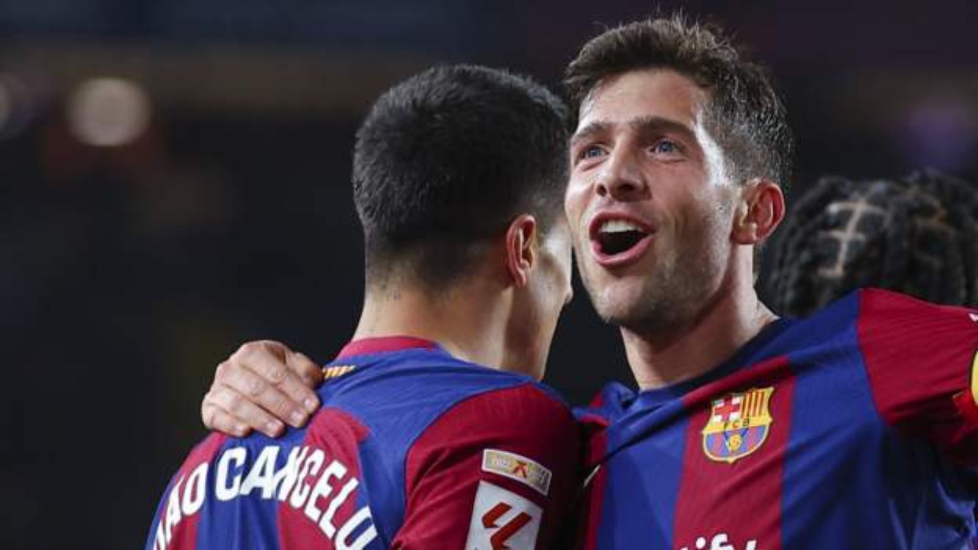 Barcelona VS Almeria: Kapten Sergi Roberto Mencetak Dua Gol